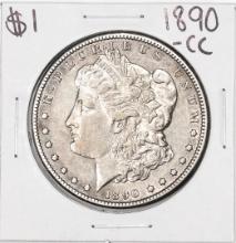 1890-CC $1 Morgan Silver Dollar Coin