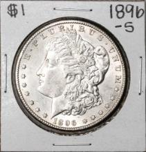 1896-S $1 Morgan Silver Dollar Coin