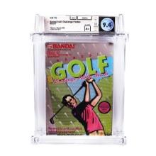 Bandai Golf NES Nintendo Sealed Video Game WATA 9.4/A+