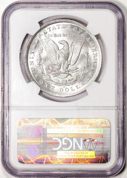 1890-O $1 Morgan Silver Dollar Coin NGC MS63