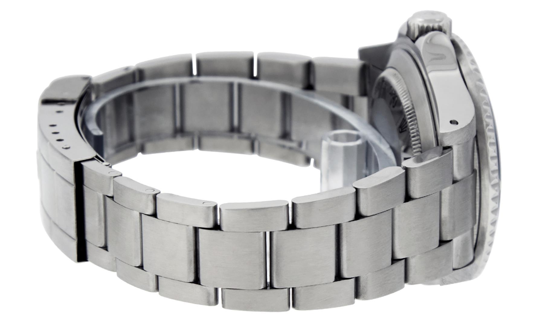 Rolex Mens Stainless Steel Sea Dweller Wristwatch