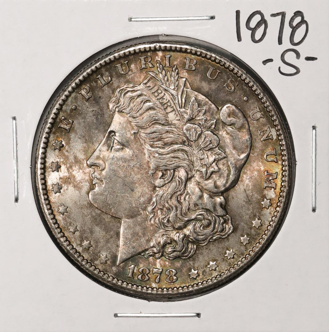 1878-S $1 Morgan Silver Dollar Coin