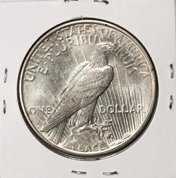 1926-D $1 Peace Silver Dollar Coin