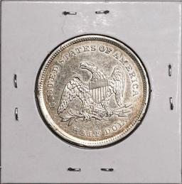 1839 Seated Liberty Half Dollar Coin