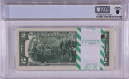 Pack 2017A $2 Federal Reserve STAR Notes San Francisco Fr.1941-L* PCGS Gem UNC 66PPQ