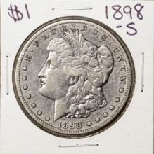 1898-S $1 Morgan Silver Dollar Coin