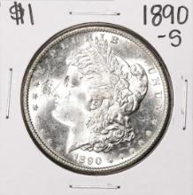 1890-S $1 Morgan Silver Dollar Coin