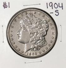 1904-S $1 Morgan Silver Dollar Coin