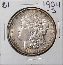 1904-S $1 Morgan Silver Dollar Coin