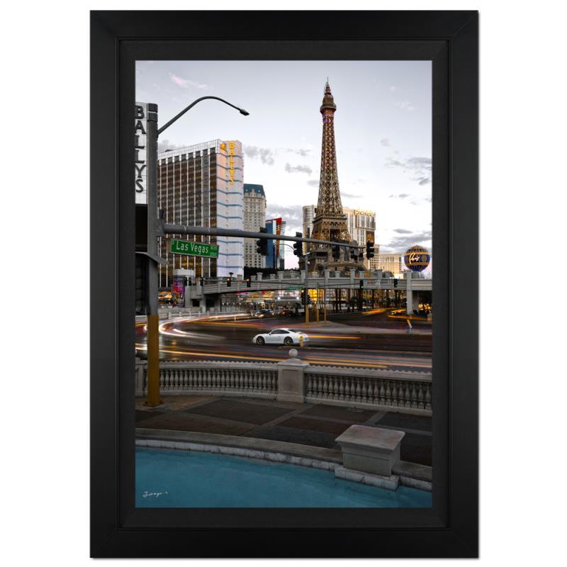 Jongas "Retro Las Vegas" Limited Edition Giclee on Canvas