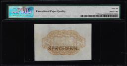 Third Issue Ten Cents Specimen Fractional Note Fr.1251-4sp PMG Gem Uncirculated 66EPQ