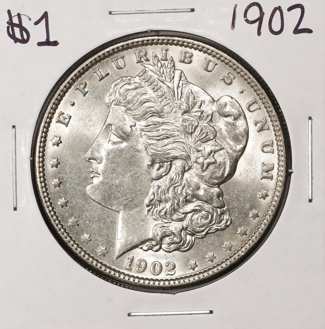 1902 $1 Morgan Silver Dollar Coin