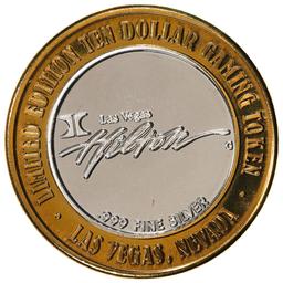 .999 Silver Las Vegas Hilton Nevada $10 Casino Limited Edition Gaming Token