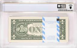 Pack of 2017A $1 Federal Reserve STAR Notes SF Fr.3005-L* PCGS Gem Uncirculated 66PPQ