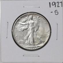 1927-S Walking Liberty Half Dollar Coin