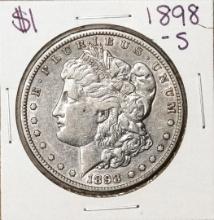 1898-S $1 Morgan Silver Dollar Coin