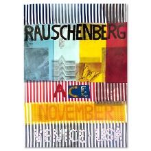 Rauschenberg (1925-2008) Vintage Poster on Paper