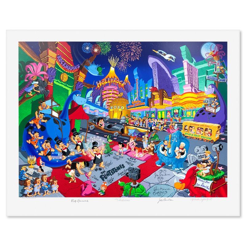 Kent & Hanna-Barbera "The Flintstones" Limited Edition Serigraph on Paper