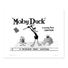 Looney Tunes "Moby Duck - Axe" Limited Edition Giclee on Paper