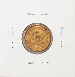 1878-S $2 1/2 Liberty Head Quarter Eagle Gold Coin