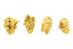 Lot of Mexico Gold Nuggets 2.07 Grams Total Weight