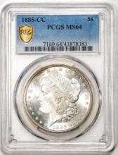 1885-CC $1 Morgan Silver Dollar Coin PCGS MS64