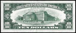 1969C $10 Federal Reserve Note New York Shifted Third Print Error