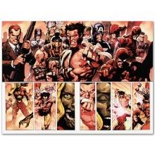 Marvel Comics "Secret Invasion #8" Limited Edition Giclee On Canvas