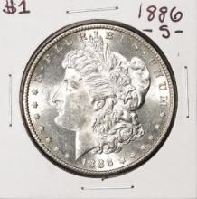 1886-S $1 Morgan Silver Dollar Coin