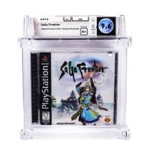 Saga Frontier PS1 Playstation Sealed Video Game WATA 9.6/A+