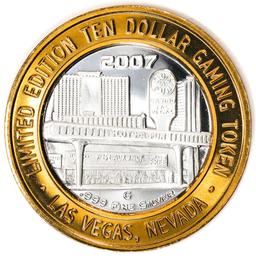 .999 Silver Slots A Fun Casino Las Vegas, NV $10 Limited Edition Casino Gaming Token