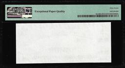 Circa 1970's Lincoln Memorial Giori Test Note PMG Superb Gem Uncirculated 67EPQ