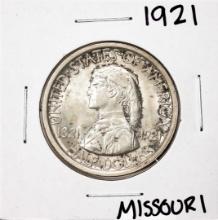 1921 Missouri Centennial Commemorative Half Dollar Coin