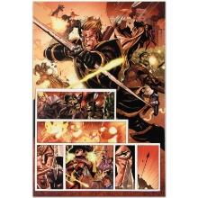 Marvel Comics "Secret Invasion #7" Limited Edition Giclee On Canvas