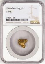 4.74 Gram Yukon Gold Nugget NGC Graded