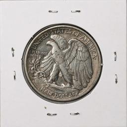 1917-S Reverse Walking Liberty Half Dollar Coin