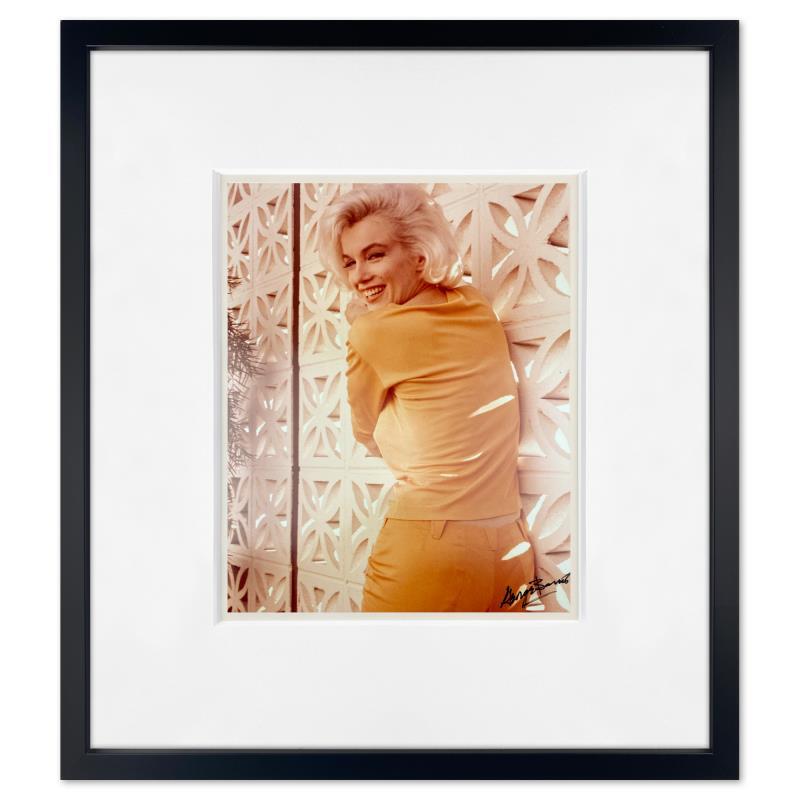 George Barris (1922-2016) "Marilyn Monroe" Original Photo On Paper