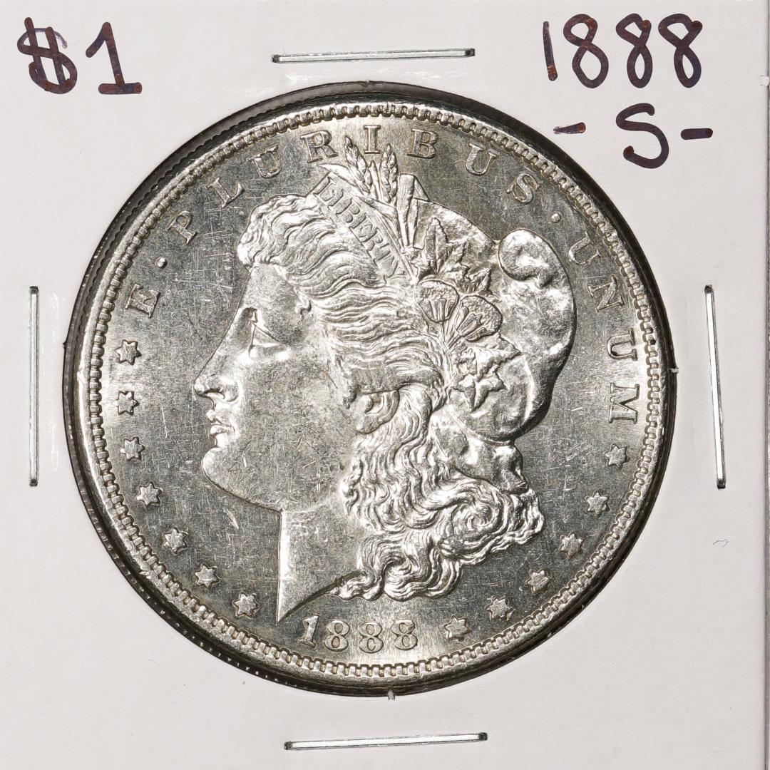 1888-S $1 Morgan Silver Dollar Coin