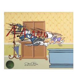 Chuck Jones (1912-2002) "Bugs Doctor: Say Ah!" Limited Edition Sericel Diptych