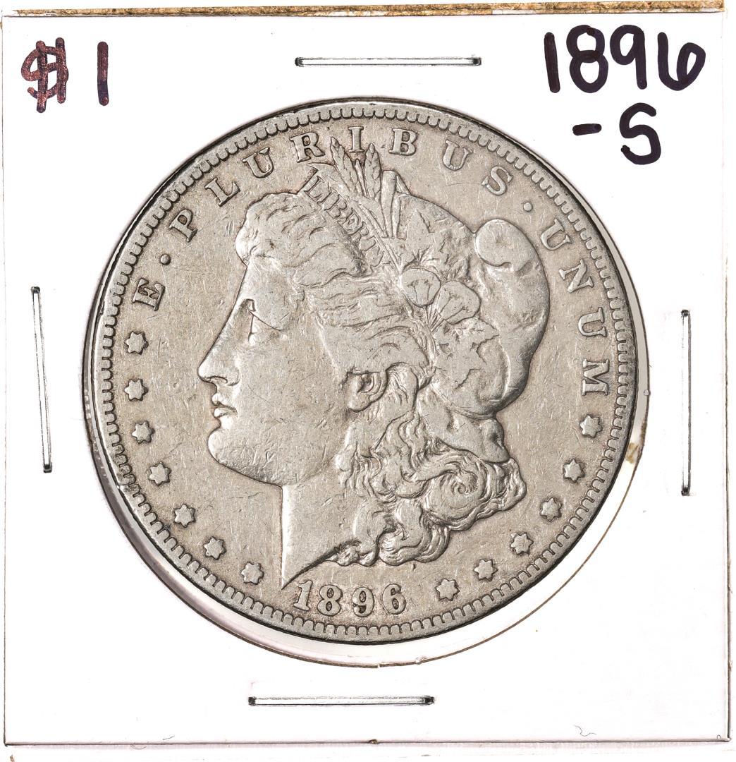 1896-S $1 Morgan Silver Dollar Coin