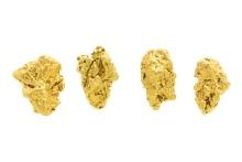 Lot of Mexico Gold Nuggets 2.07 Grams Total Weight