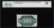Specimen Third Issue Ten Cents Fractional Note Fr.1255SP Legacy About New 50