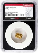 3.72 Gram Yukon Gold Nugget NGC Vaultbox Unvaulted