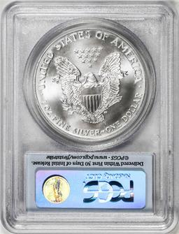 1990 $1 American Silver Eagle Coin PCGS MS68 First Strike