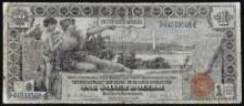 1896 $1 Educational Silver Certificate Note