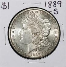 1889-S $1 Morgan Silver Dollar Coin