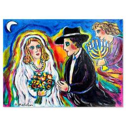 Alex Meilichson "Moonlight Wedding" Limited Edition Serigraph on Paper