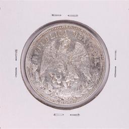 1900 Mexico Un Pesos Silver Coin