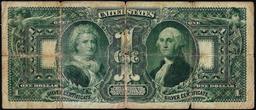 1896 $1 Educational Silver Certificate Note