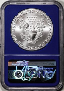 2017(P) $1 American Silver Eagle Coin NGC MS70 Struck at Philadelphia